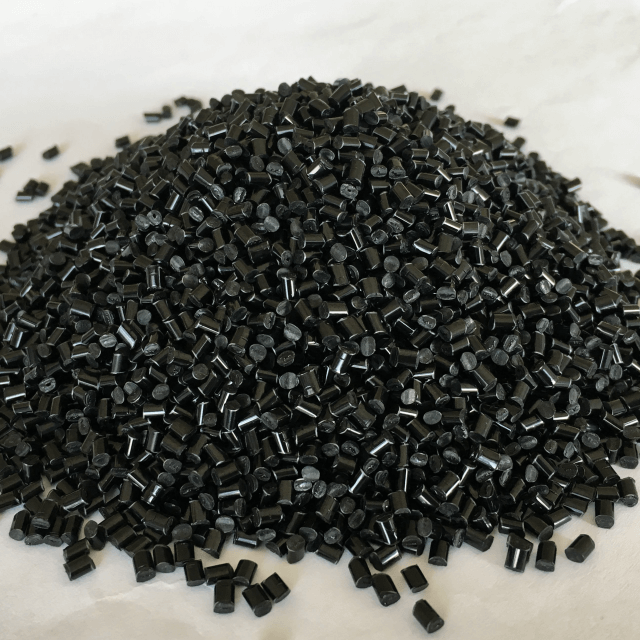Virgin Hdpe פוליאתילן שחור גרגירים 100grade-N3000B